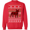 French Bulldog Red Plaid Ugly Christmas Sweater Gifts T-Shirt & Sweatshirt | Teecentury.com