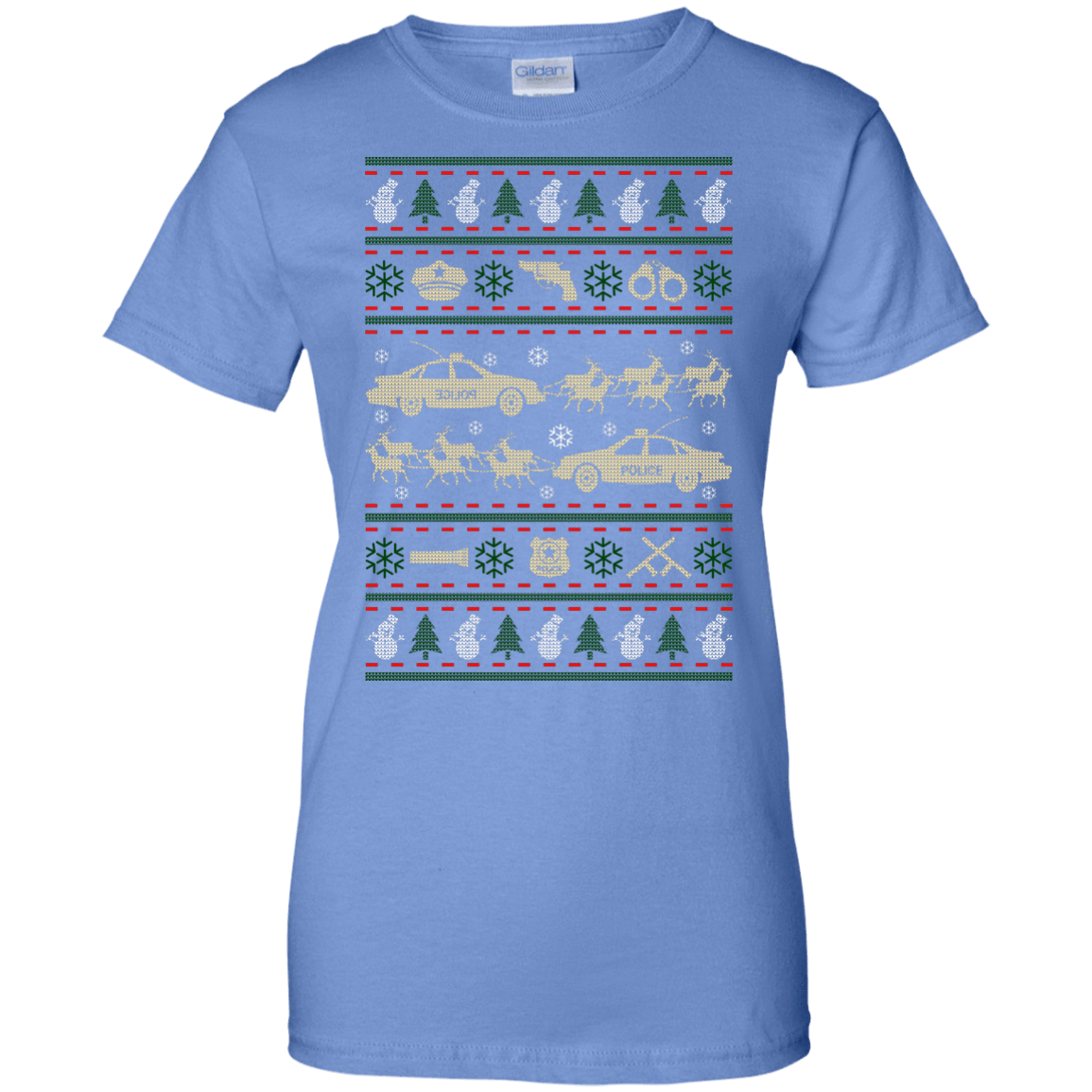 Police Christmas Ugly Sweater T-Shirt & Hoodie | Teecentury.com