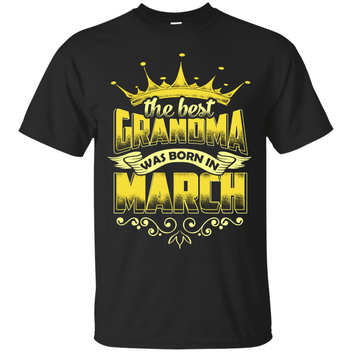The Best Grandma Was Born In March T-Shirt & Hoodie | Teecentury.com
