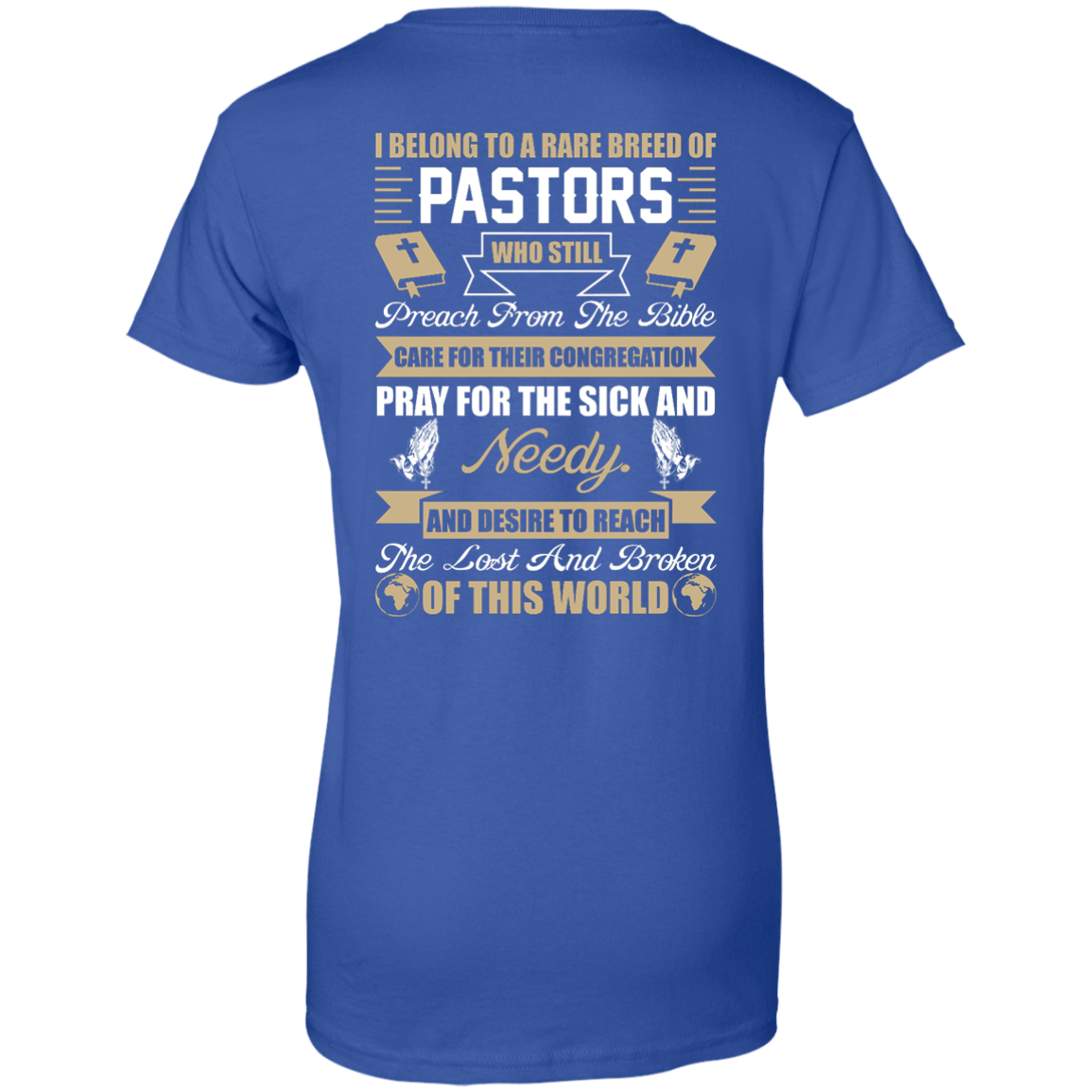 I Belong To A Rare Breed Of Pastors T-Shirt & Hoodie | Teecentury.com