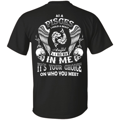 As A Pisces I Hold A Beast An Angel A Madman In Me T-Shirt & Hoodie | Teecentury.com