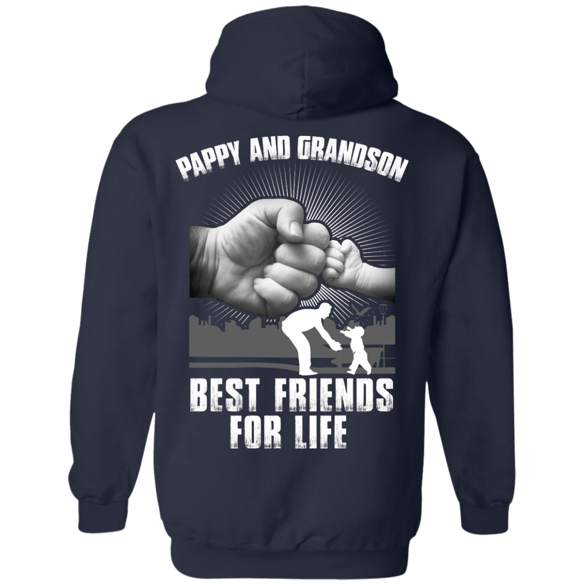 Pappy And Grandson Best Friends For Life T-Shirt & Hoodie | Teecentury.com