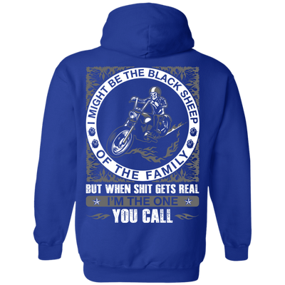 I Might Be The Black Sheep Of The Family Motorcycle T-Shirt & Hoodie | Teecentury.com