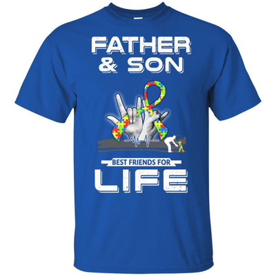 Father And Son Best Friends For Life Autism Awareness T-Shirt & Hoodie | Teecentury.com