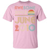 Awesome Since June 2010 Vintage 12th Birthday Gifts Youth Youth Shirt | Teecentury.com