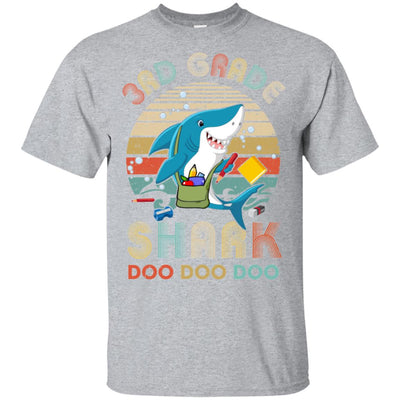 3rd Grade Shark Doo Doo Doo Funny Back To School T-Shirt & Hoodie | Teecentury.com