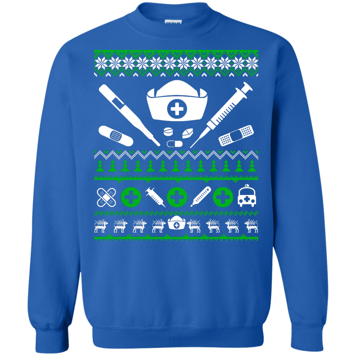 Nurse Christmas Sweater T-Shirt & Hoodie | Teecentury.com