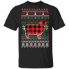 Sheep Red Plaid Ugly Christmas Sweater Funny Gifts T-Shirt & Sweatshirt | Teecentury.com
