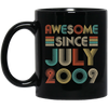 Awesome Since July 2009 Vintage 13th Birthday Gifts Mug Coffee Mug | Teecentury.com