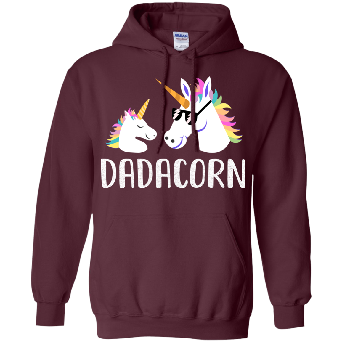 Dadacorn Unicorn Dad And Baby Fathers Day Gifts T-Shirt & Hoodie | Teecentury.com