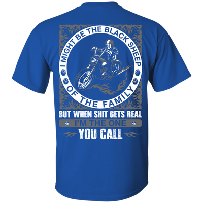 I Might Be The Black Sheep Of The Family Motorcycle T-Shirt & Hoodie | Teecentury.com