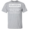 Grandpa Gifts Grandpa Definition Fathers Day T-Shirt & Hoodie | Teecentury.com