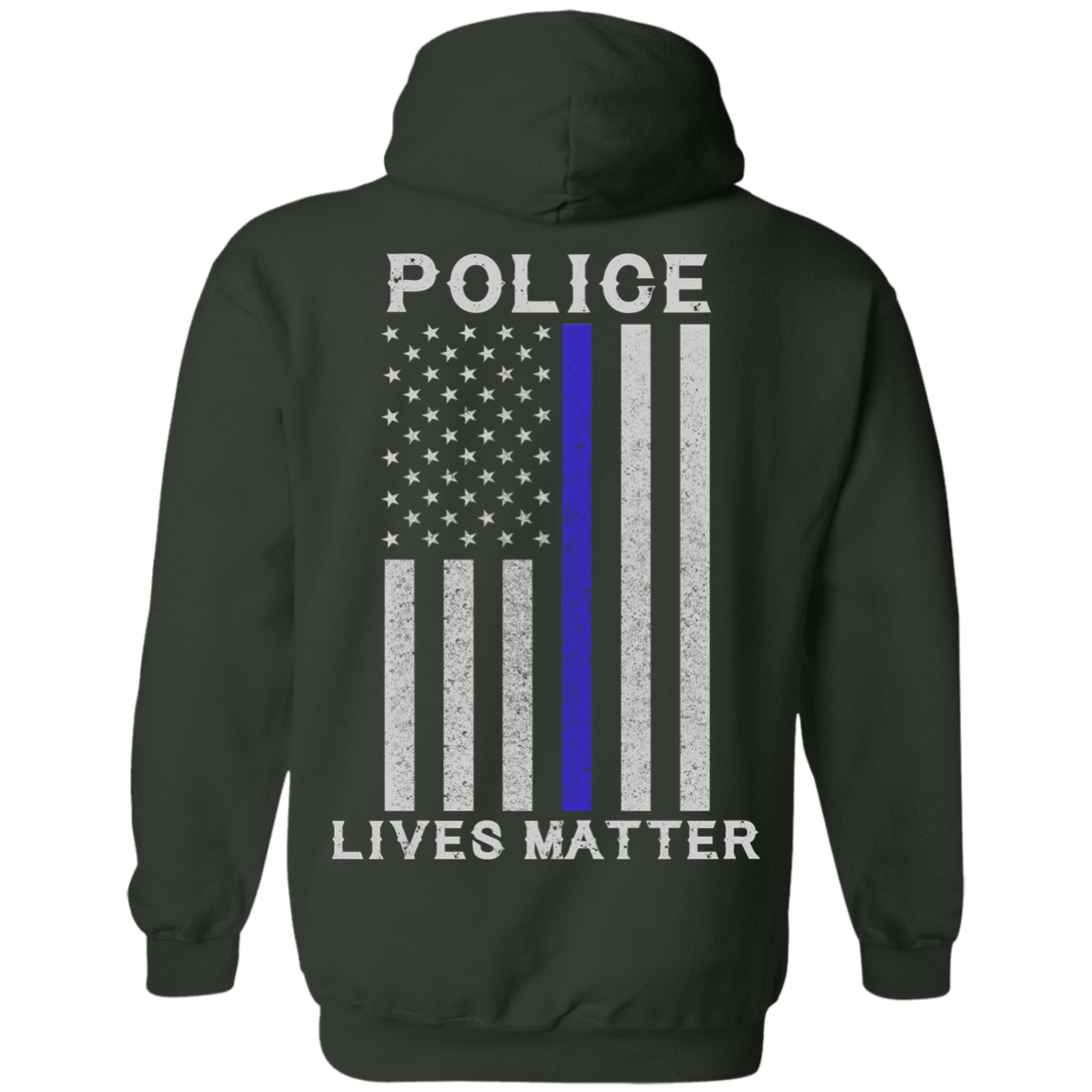Police Lives Matter Thin Blue Line T-Shirt & Hoodie | Teecentury.com