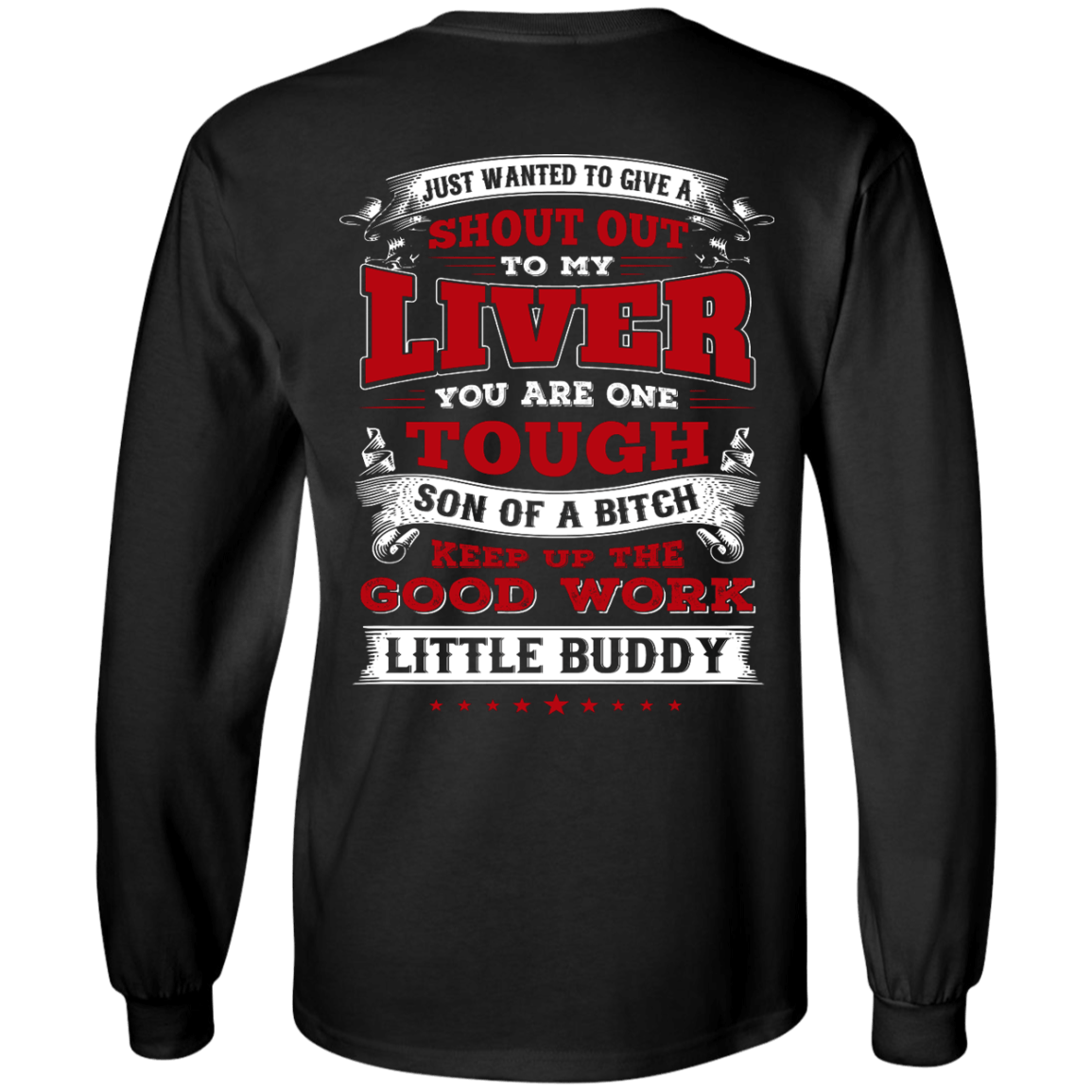 Just Wanted To Give A Shout Out To My Liver T-Shirt & Hoodie | Teecentury.com
