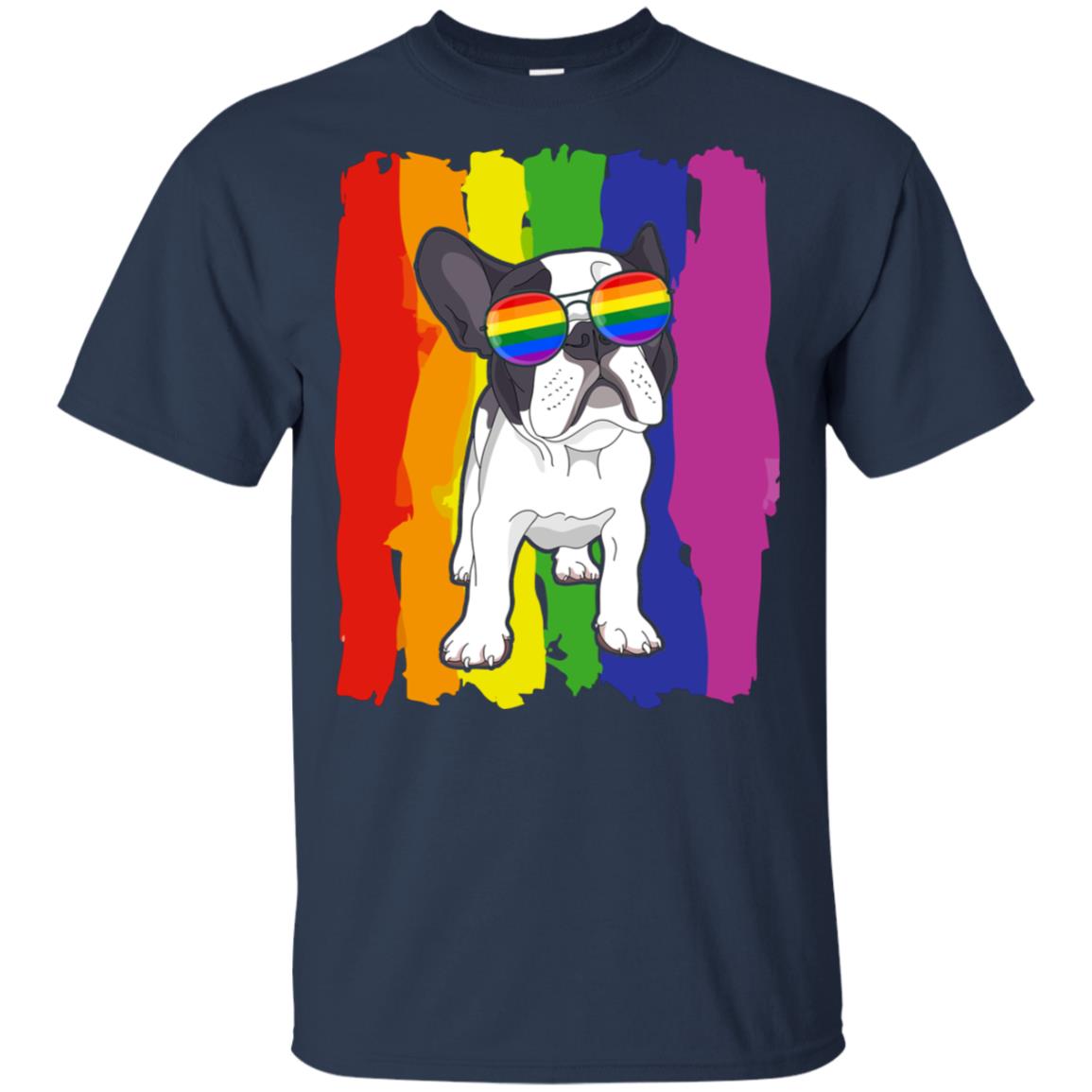 Funny Bulldog LGBT LGBT Pride Gifts T-Shirt & Hoodie | Teecentury.com