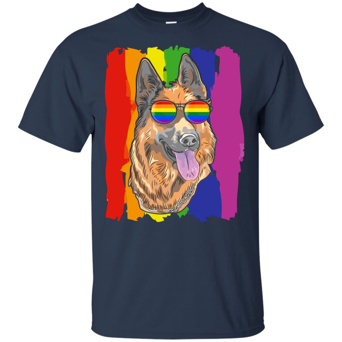 Funny German Shepherd LGBT LGBT Pride Gifts T-Shirt & Hoodie | Teecentury.com
