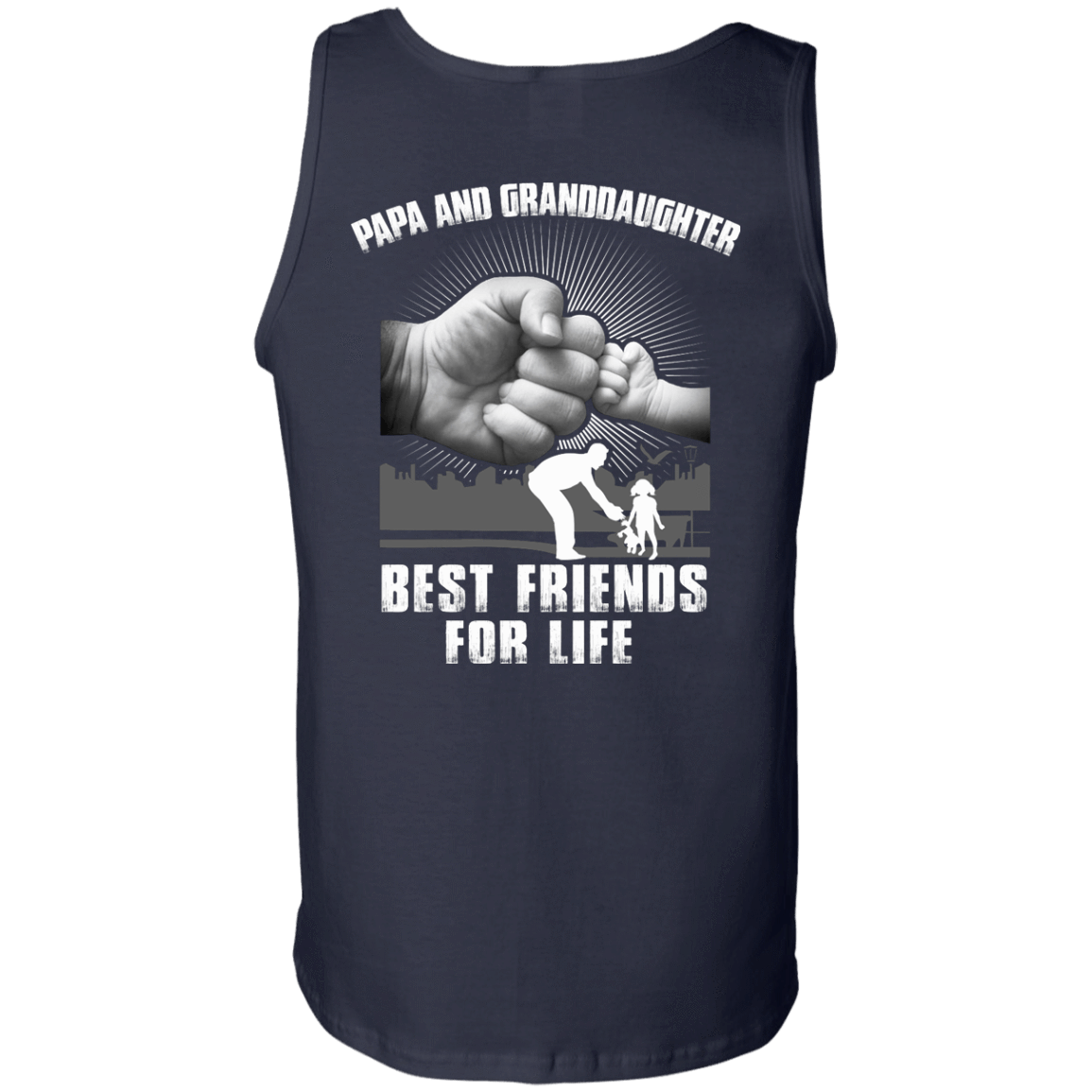 Papa And Granddaughter Best Friends For Life T-Shirt & Hoodie | Teecentury.com