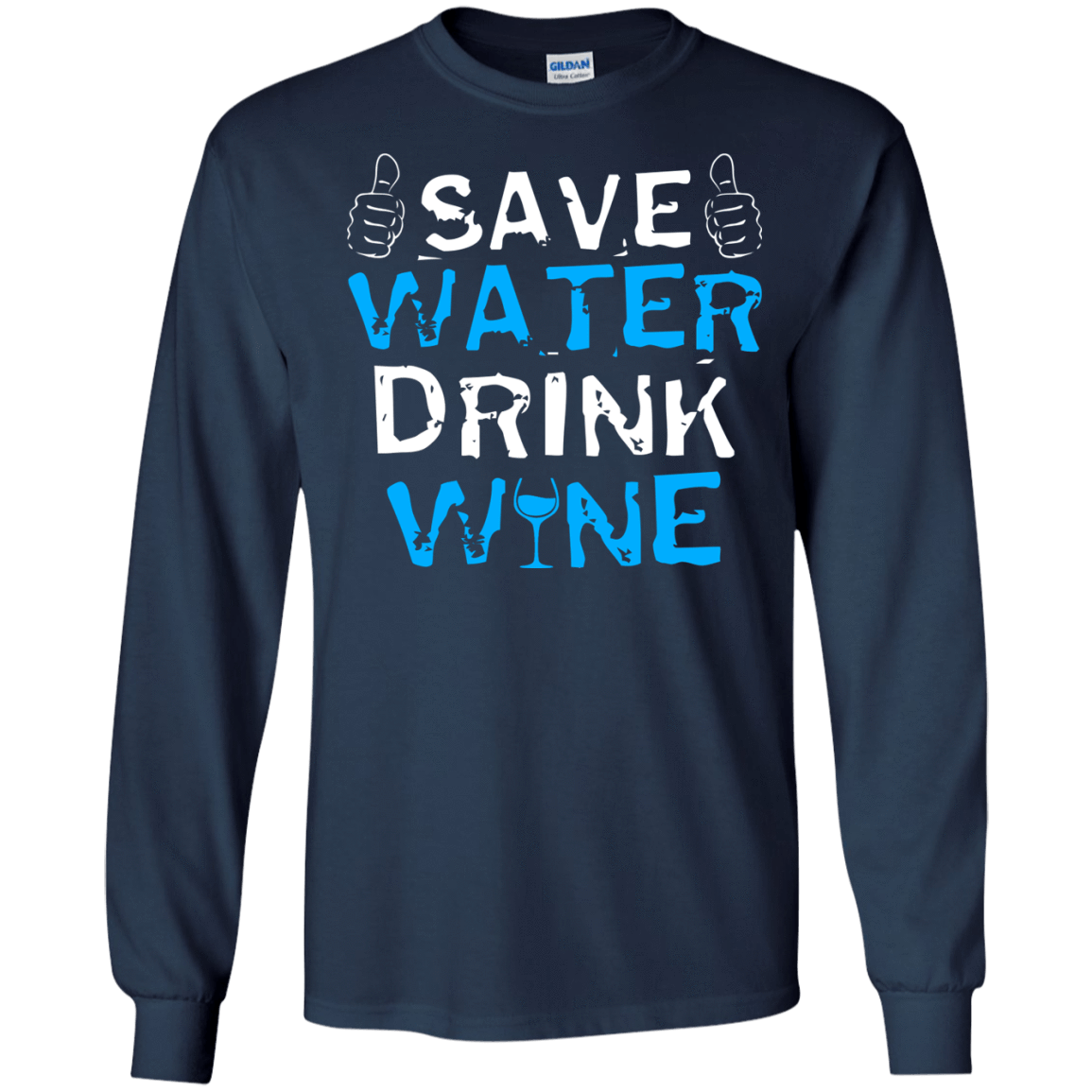 Save Water Drink Wine T-Shirt & Hoodie | Teecentury.com