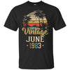 Retro Classic Vintage June 1983 36th Birthday Gift T-Shirt & Hoodie | Teecentury.com