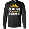 Kings Are Born In December T-Shirt & Hoodie | Teecentury.com