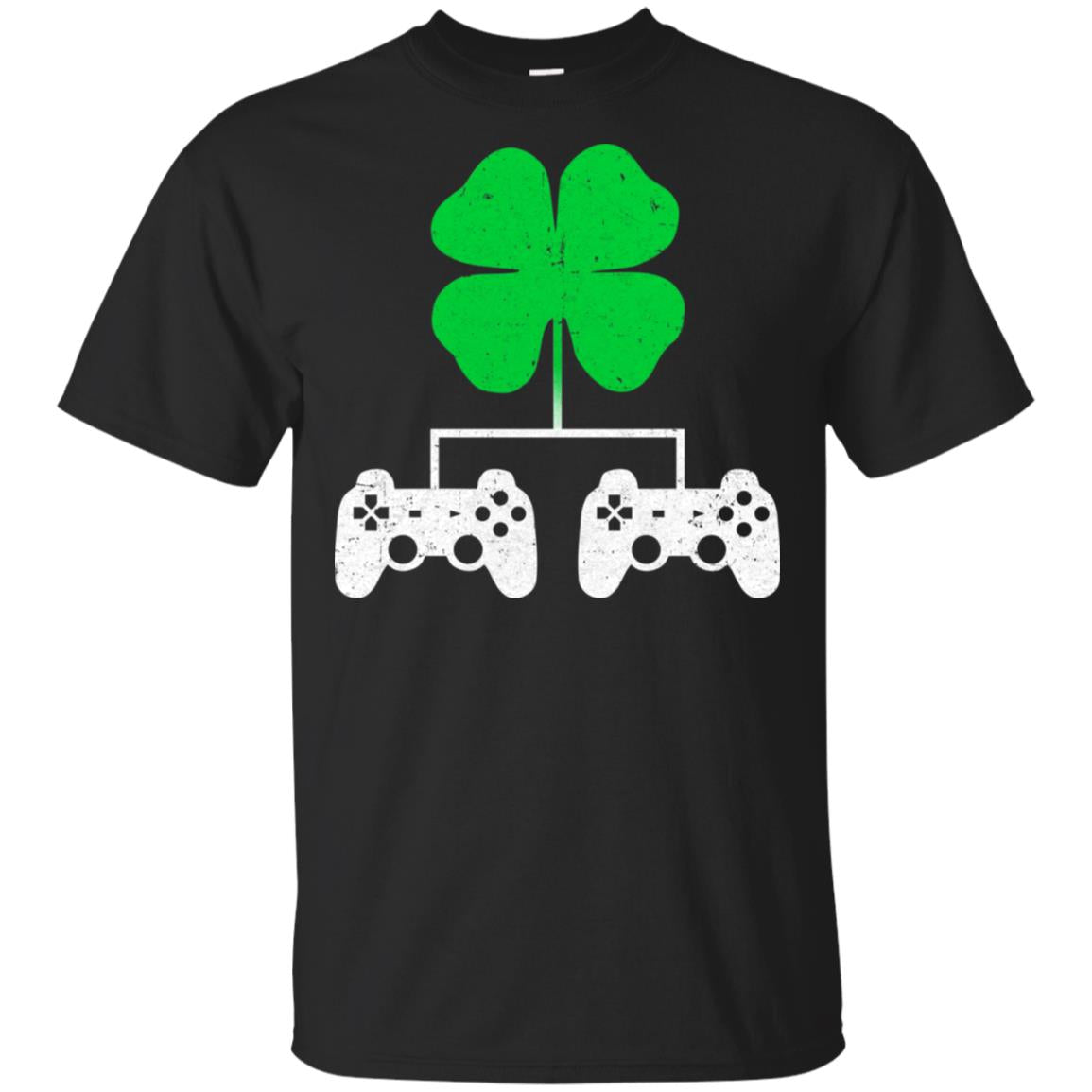 Video Game Clover Controller Gamer St Patrick's Day T-Shirt & Hoodie | Teecentury.com