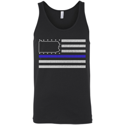 Pennsylvania Thin Blue Line Police State T-Shirt & Hoodie | Teecentury.com