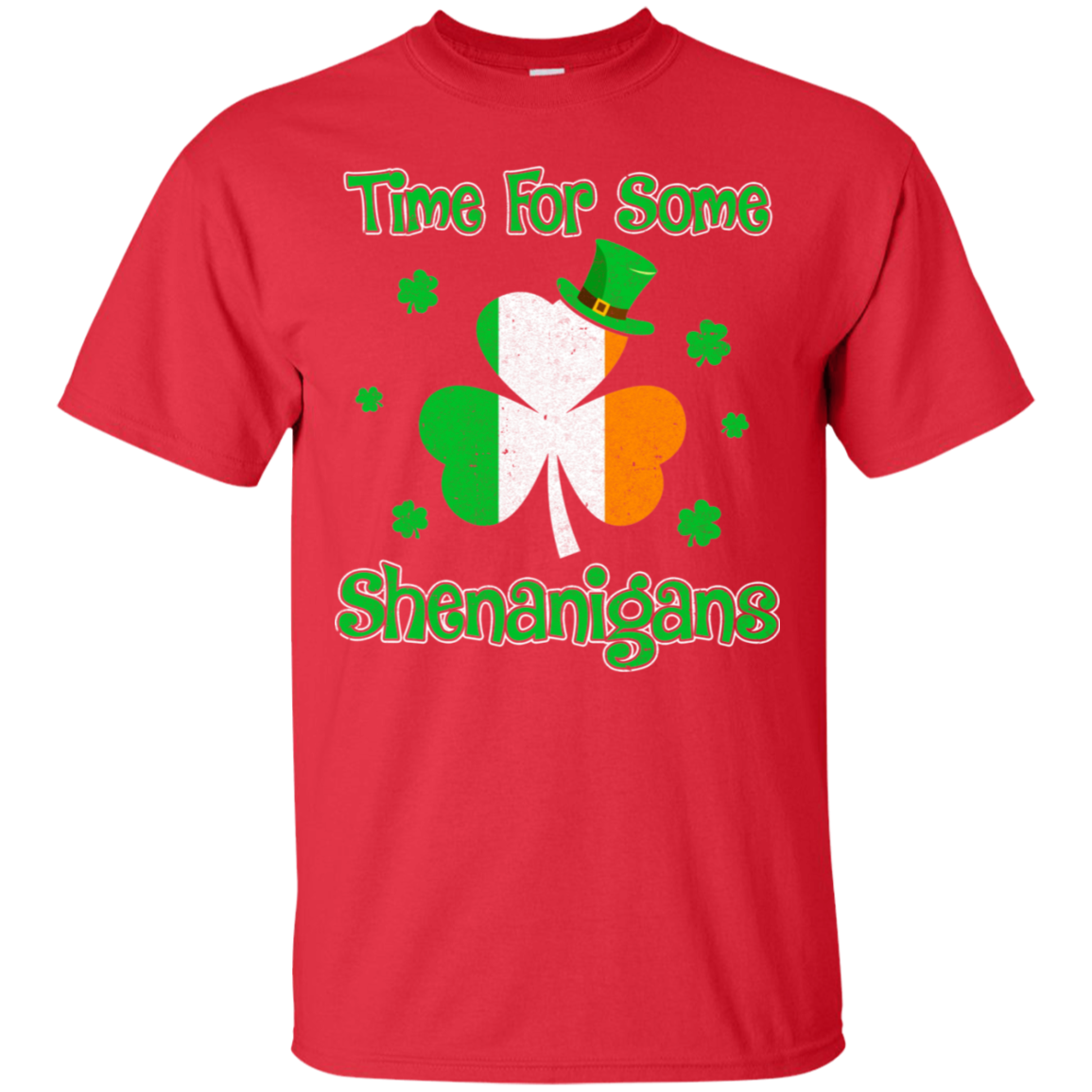 St. Patrick's Time For Some Shenanigans Funny Party T-Shirt & Hoodie | Teecentury.com