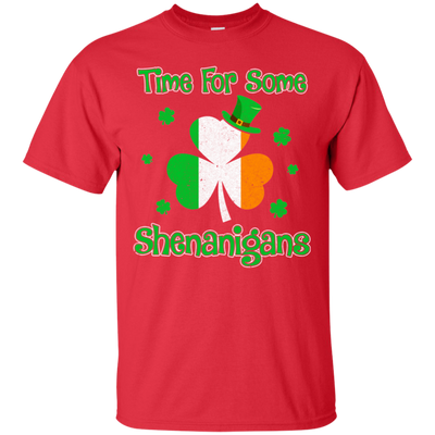 St. Patrick's Time For Some Shenanigans Funny Party T-Shirt & Hoodie | Teecentury.com