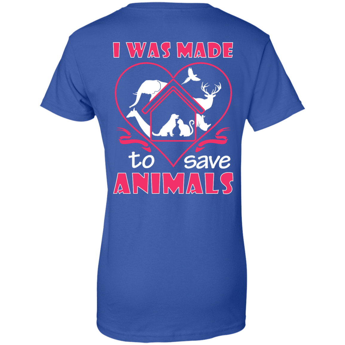 I Was Made To Save Animals T-Shirt & Hoodie | Teecentury.com
