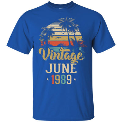 Retro Classic Vintage June 1989 33th Birthday Gift T-Shirt & Hoodie | Teecentury.com