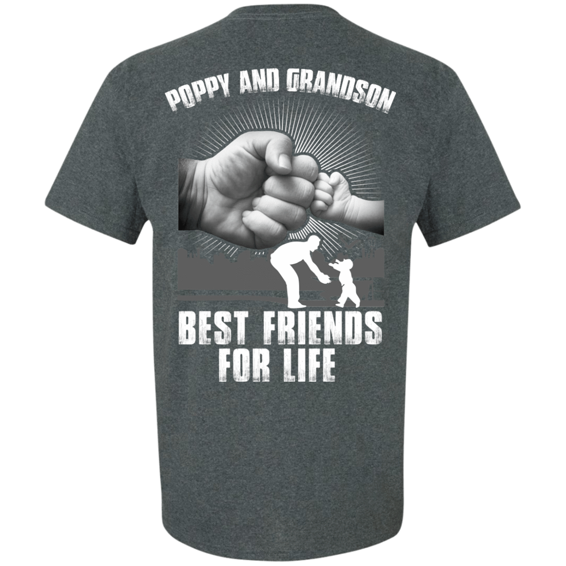 Poppy And Grandson Best Friends For Life T-Shirt & Hoodie | Teecentury.com
