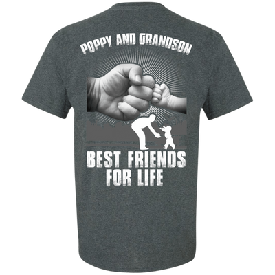 Poppy And Grandson Best Friends For Life T-Shirt & Hoodie | Teecentury.com