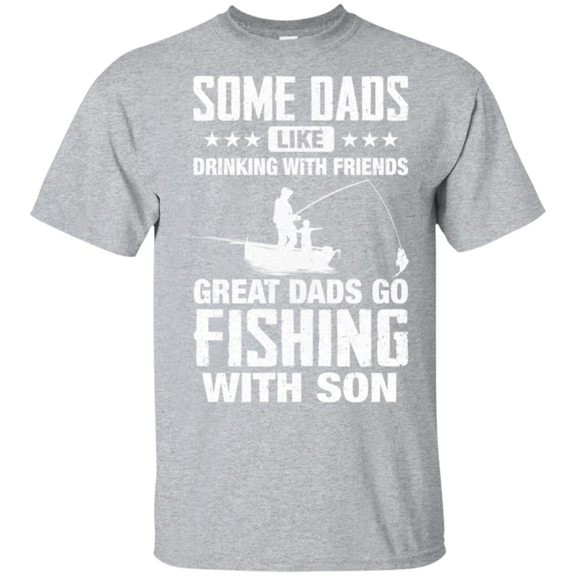 Great Dad Go Fishing With Son Father Day Gift Shirt & Hoodie 