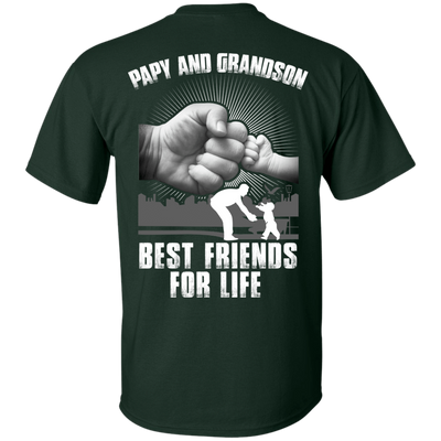 Papy And Grandson Best Friends For Life T-Shirt & Hoodie | Teecentury.com