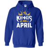 Kings Are Born In April T-Shirt & Hoodie | Teecentury.com
