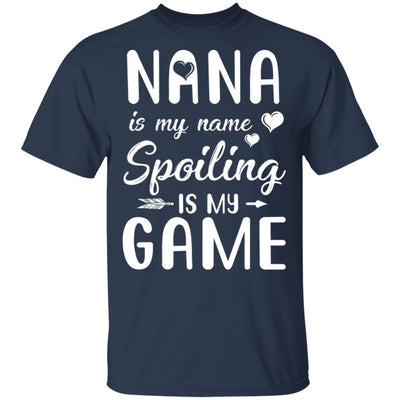 Nana Is My Name Spoiling Is My Game Funny Mothers Day T-Shirt & Tank Top | Teecentury.com