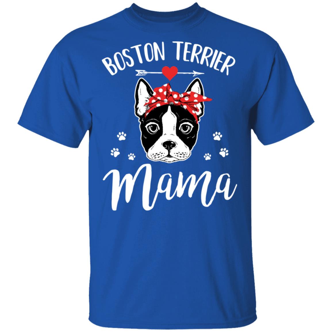 Boston Terrier Mama Funny Boston Terrier Lover T-Shirt & Hoodie | Teecentury.com