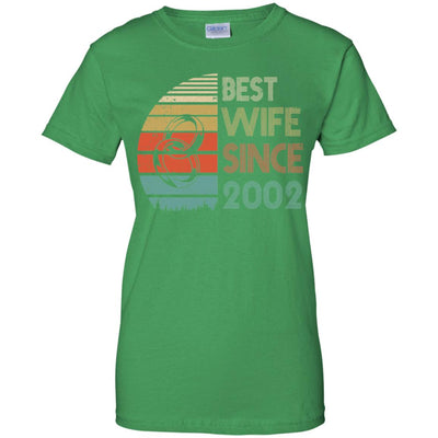 20th Wedding Anniversary Gifts Best Wife Since 2002 T-Shirt & Hoodie | Teecentury.com