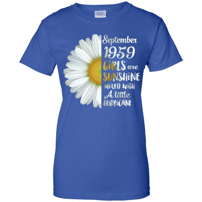 September Girls 1959 63th Birthday Gifts T-Shirt & Tank Top | Teecentury.com