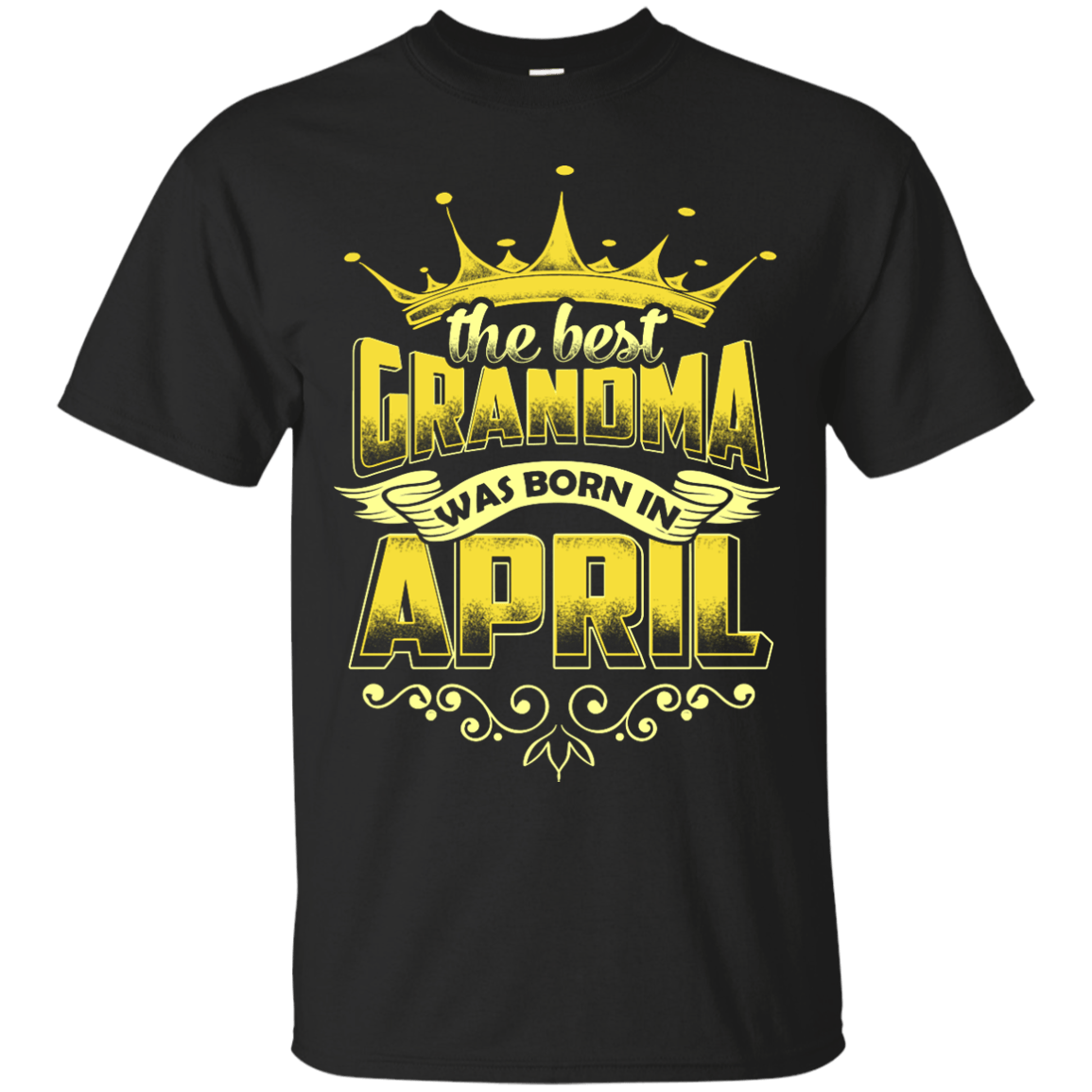 The Best Grandma Was Born In April T-Shirt & Hoodie | Teecentury.com