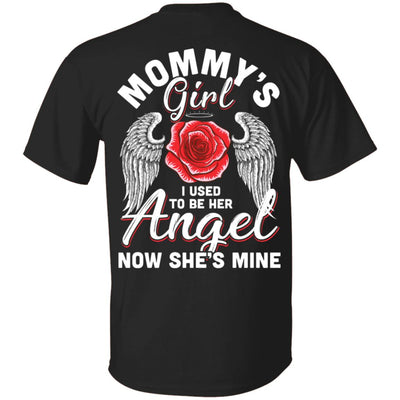 Mommy's Girl I Used To Be Her Angel Now She Is Mine Memorial T-Shirt & Hoodie | Teecentury.com