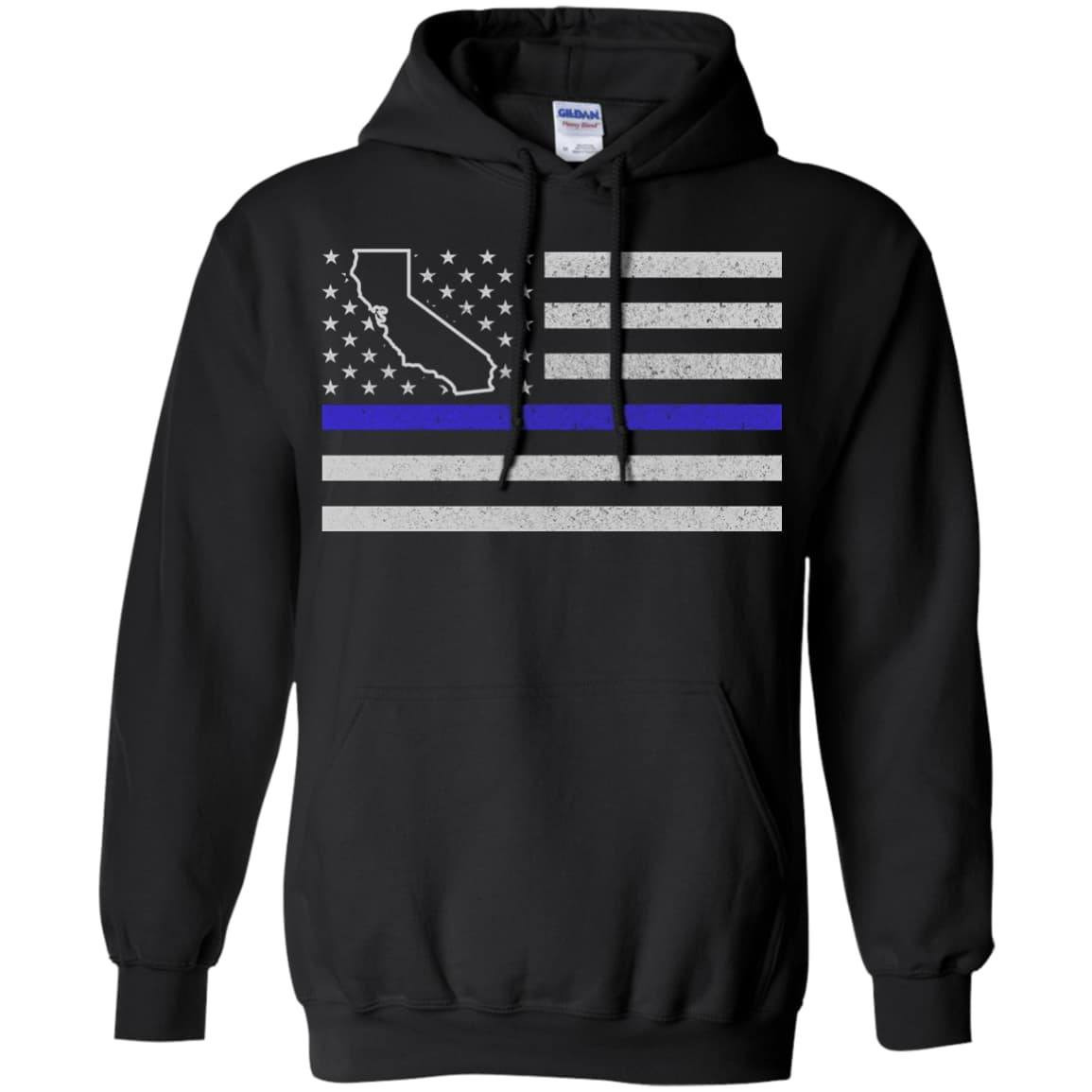 California Thin Blue Line Police State T-Shirt & Hoodie | Teecentury.com