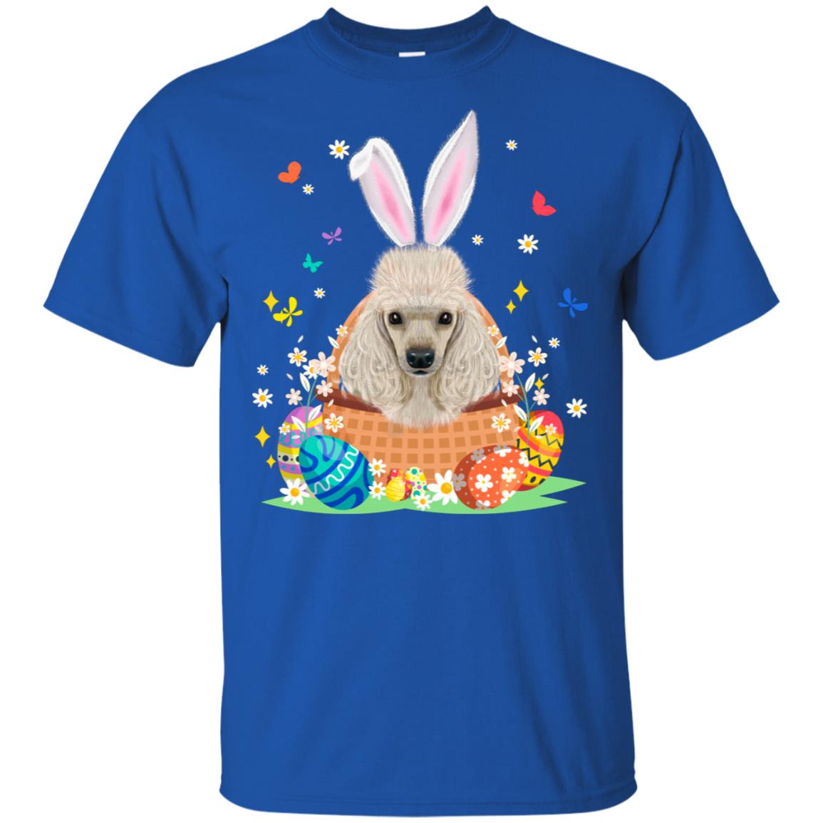 Poodle Bunny Hat Rabbit Easter Eggs T-Shirt & Hoodie | Teecentury.com