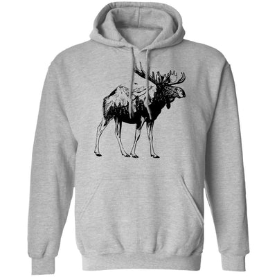 Moose Sighting Forest Funny Minnesota State T-Shirt & Hoodie | Teecentury.com
