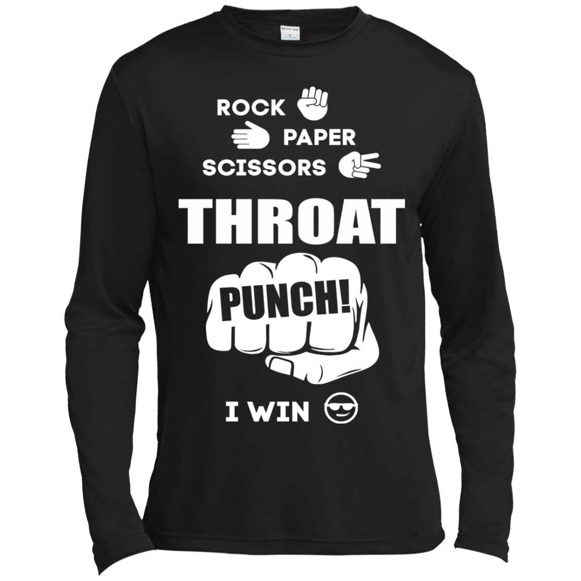 Throat Punch - I Win T-Shirt & Hoodie | Teecentury.com