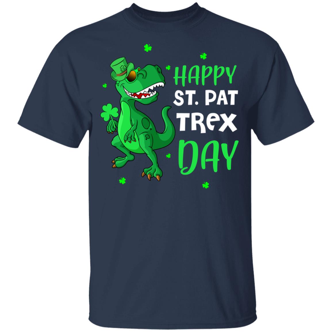 Happy St. Pat Trex Day Dinosaur St. Patrick's Day Youth Youth Shirt | Teecentury.com