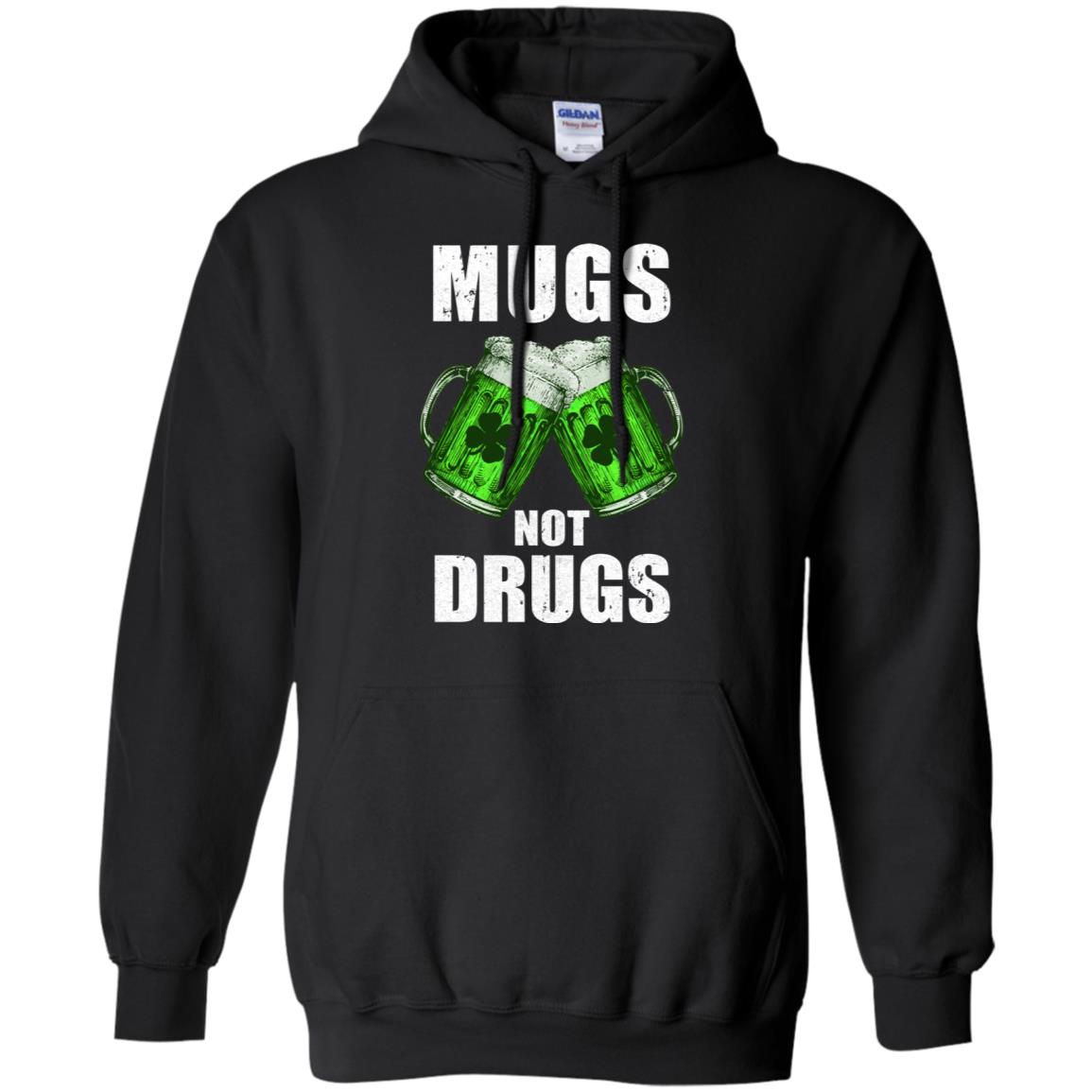 Vintage Mugs Not Drugs St Patrick Day Gift T-Shirt & Hoodie | Teecentury.com