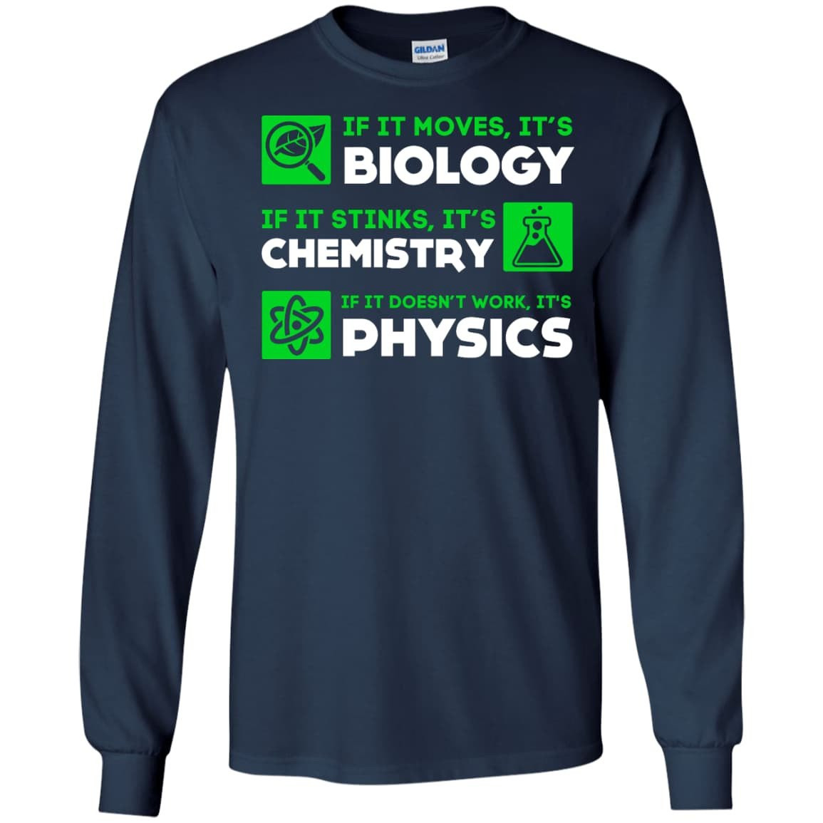 Biology Chemistry Physics Science Teacher T-Shirt & Hoodie | Teecentury.com