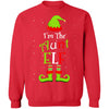 I'm The Aunt Elf Family Matching Funny Christmas Group Gift T-Shirt & Sweatshirt | Teecentury.com