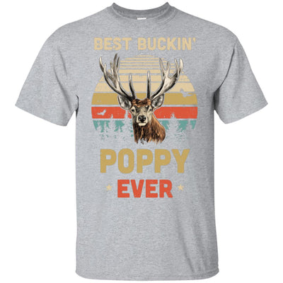 Vintage Best Buckin' Poppy Ever Gift For Father Day T-Shirt & Hoodie | Teecentury.com
